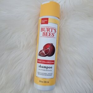 Burt's Bees Pomegranate Very Volumizing Shampoo Sulfate-Free Natural 10 fl oz